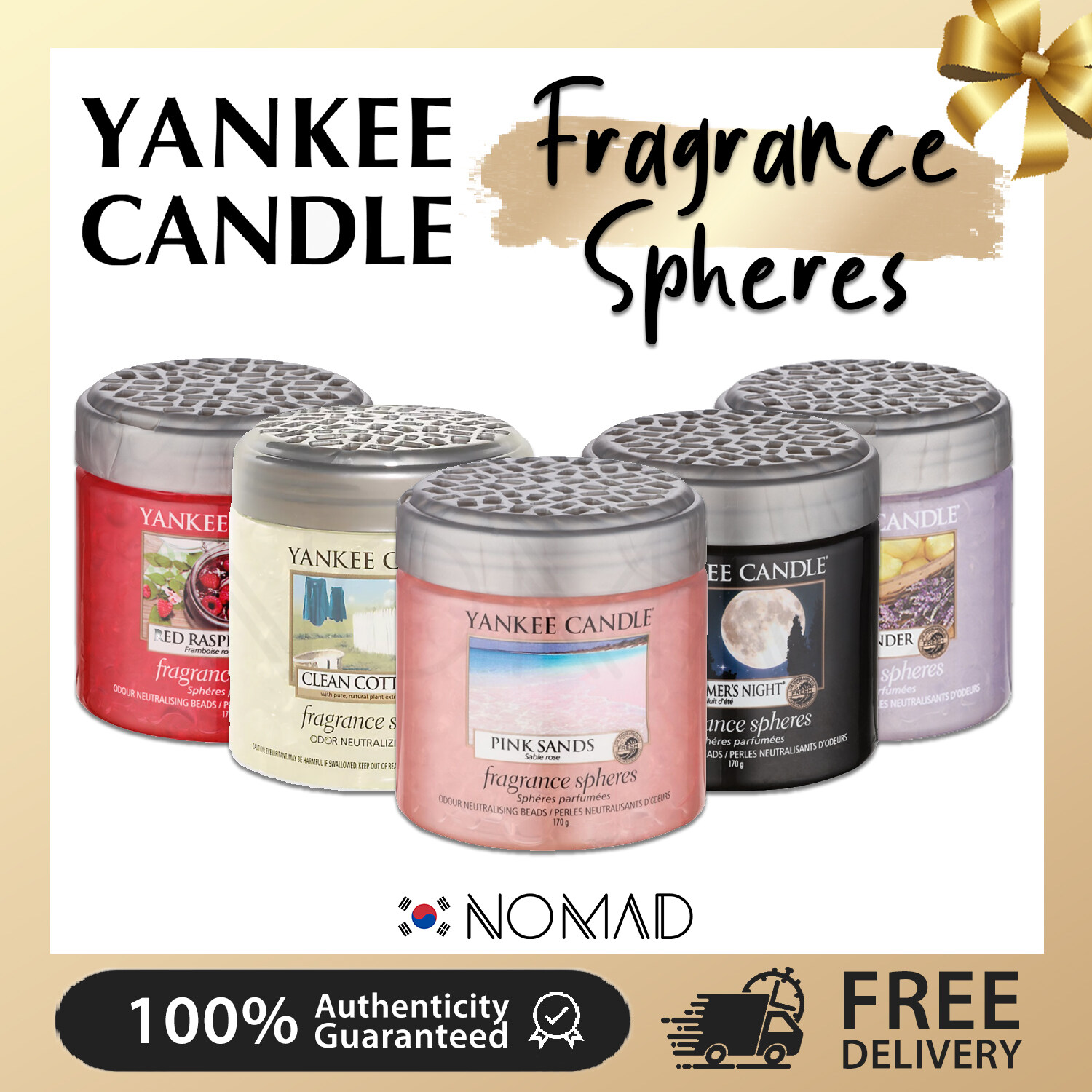 [Yankee Candle] Fragrance Spheres ( Midsummer's night / Pink Sands / Lemon Lavender Etc)