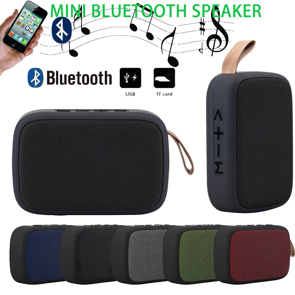 3Tech mall Original Mini Bluetooth Speaker Wireless Waterproof 300mah USB Rechargeable Stereo Bass Multifunction Speaker USB/TF/FM Radio