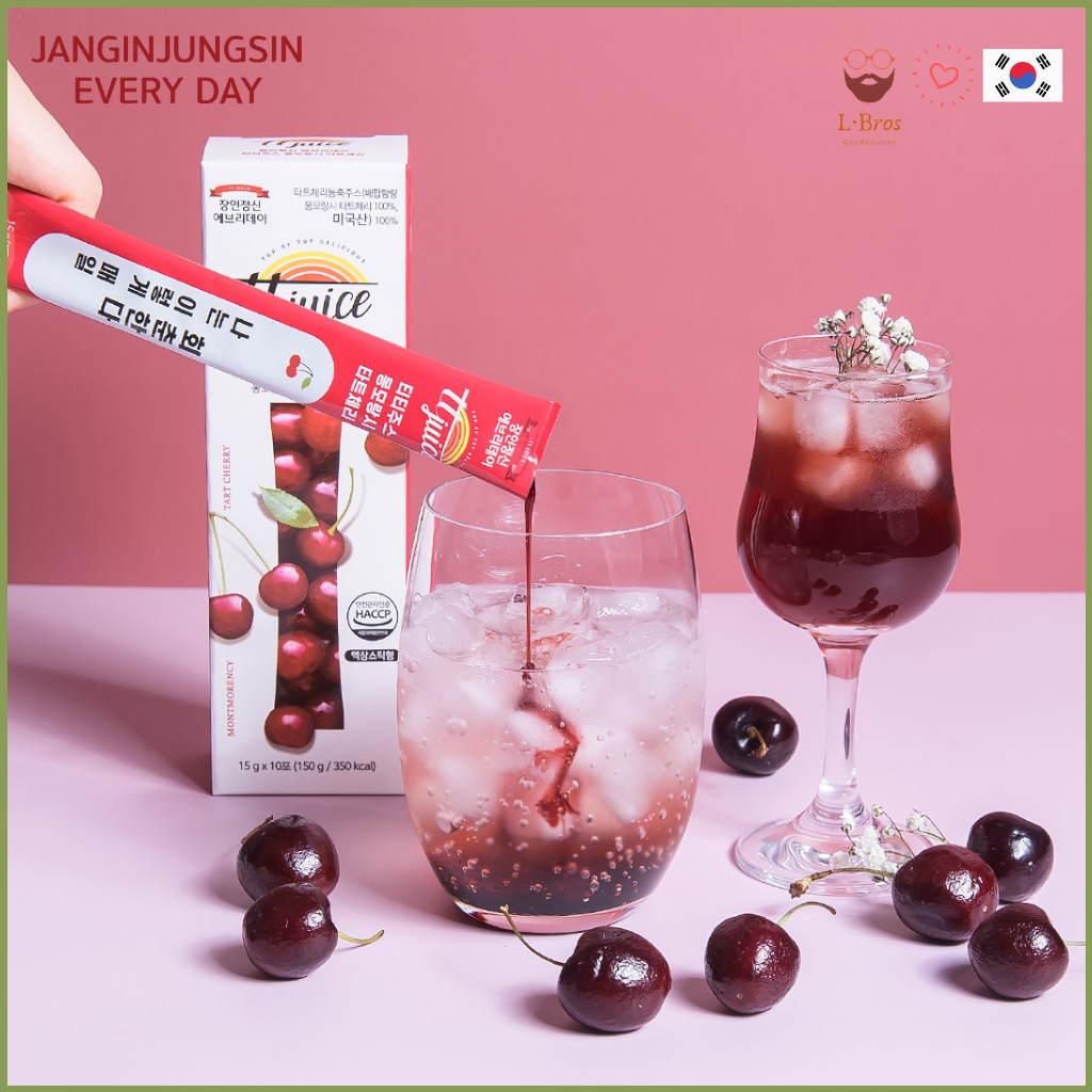 [JJ EVERYDAY]100% Montmorency Tart Cherry Liquid stick(35 cherries in one packet)/15gⅹ10ea