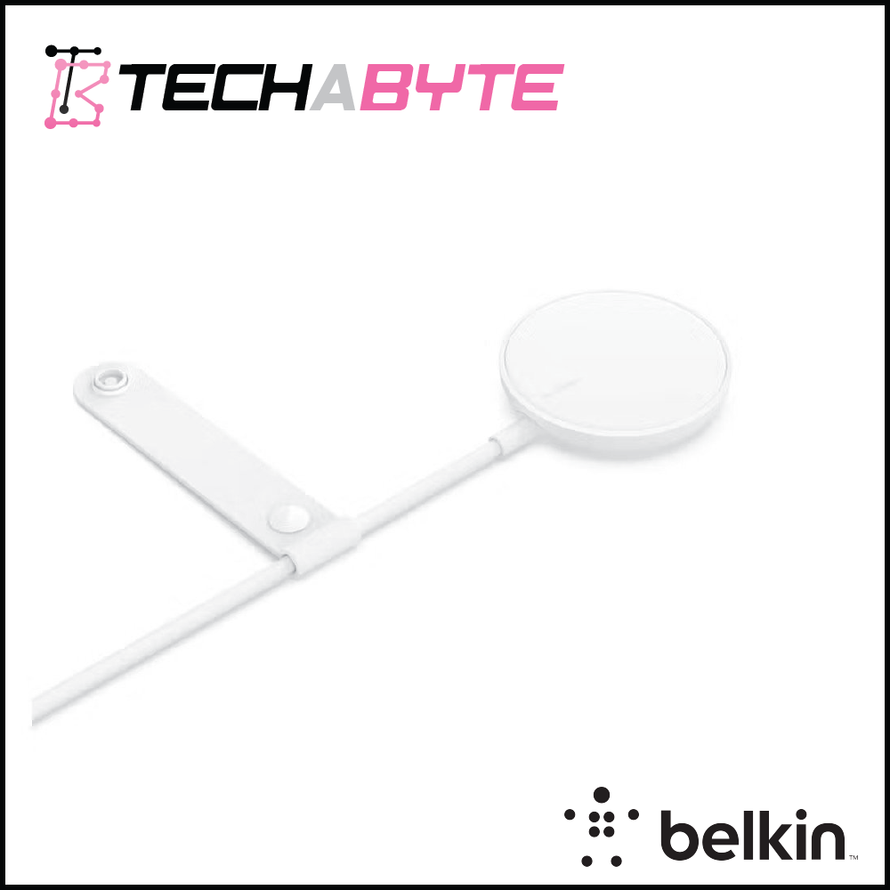 Belkin Magnetic Portable Wireless Charger Pad 7.5W - White