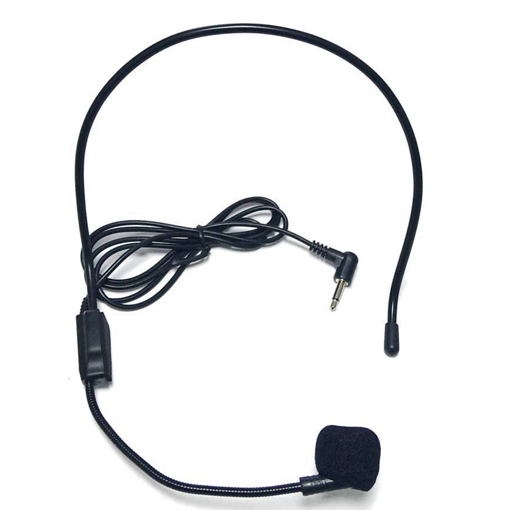 SHIDU S5 Flexible Wired Boom Microphone Mic for Voice Amplifier 3.5mm AUX Audio Plug Speaker Conference Teacher